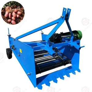 Hand Walking tractor mounted sweet potato harvester / potato harvester