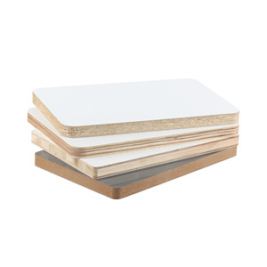 Chất Lượng Cao 18Mm Độ Bóng Cao Vật Nuôi/Petg Phim MDF Ván Ép Khối Hội Đồng Quản Trị Hạt Hội Đồng Quản Trị Cho Nhà Bếp Hiện Đại Chống Ẩm Không Có Sơn - Product Image 1