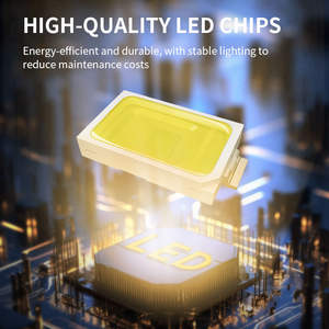 200W IP65 sürüngen malzemeleri uzun vadeli böcek yetiştiriciliği için dayanıklı LED siyah sinekler böcek tarım ışık - Product Image 5