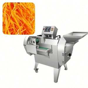 Machine à découper automatique commerciale pour fruits et légumes, trancheuse domestique, hachoir à moteur pour bâtonnets de manioc - Product Image 1