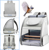 Sac à oiseaux respirant pas cher en stock, sac à dos de transport d'oiseaux portable mis à jour