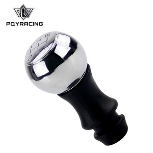 Poyracing – pommeau de levier de vitesse en alliage d'aluminium, 5 vitesses, pour Peugeot 206 307, antirouille - Product Image 1