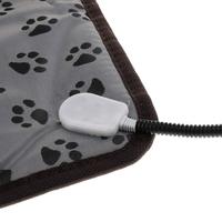 Couverture électrique pour animaux de compagnie de haute qualité Style moderne lit de chat coussin chauffant chien coussin chauffant pour Reptiles Animal motif d'impression solide