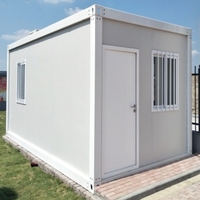 Maison conteneur préfabriquée modulaire moderne pour hôtels et hôpitaux, 40 pieds, maisons portables détachables, maison conteneur 2 ou 3 chambres