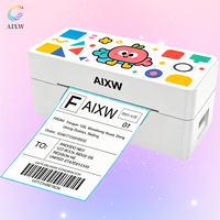 Imprimante d'étiquettes thermiques AIXW AI-110C de qualité commerciale 4x6 USB pour l'expédition et l'emballage - Taille maximale du papier 4 pouces en stock