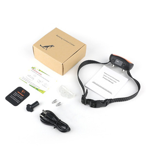 Anti Bark Collar For Dogs With Sound Vibration Electric Shock Automatic Pet Trainer Blue Orange Pink Black 6x3.8x2.9cm - Product Image 4