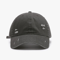 Gorra de Béisbol Vintage con Efecto Desgastado, Venta al por Mayor, Gorras de 6 Paneles con Logotipo Personalizado