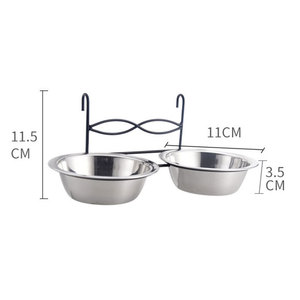 Detachable Stainless Steel Puppy Feeding <strong>Bowl</strong> Eco-Friendly Hanging <strong>Water</strong> <strong>Bowl</strong> <strong>for</strong> <strong>Dogs</strong> and Pets <strong>Crates</strong> - Product Image 4