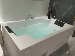 AOWO 710 grande baignoire Design d'intérieur Couple hydropulseur jacuzzi <span class=keywords><strong>Spa</strong></span> Yacuzzi baignoire avec hamac Vapeur Marocain - Product Image 4