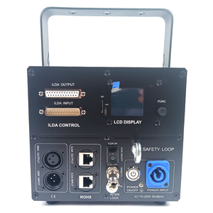 5W RGB Cuerpo de aluminio DMX512 Luz de escenario láser controlada con efectos de animación para KTV y fiestas disco - Product Image 6