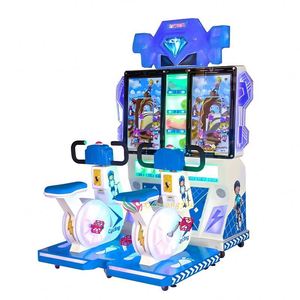 XTY XTY B67 Simulateur de course de vélo d'arcade d'intérieur, machine de jeu à monnayeur 200W 110V/220V pour parcs d'attractions et divertissement - Product Image 4