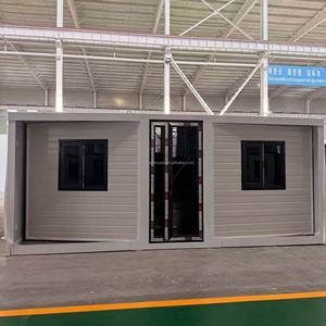 20ft 30ft 40ft Prefab Folding Living Mini Cabin Prefabricated Glass Facade Expandable Container House with 2 Bedroom Home - Product Image 3