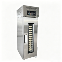 Gabinete de Fermentación en Frío de 18L con Temporizador Inteligente, Refrigerador para Masa de Pan y Pastelería