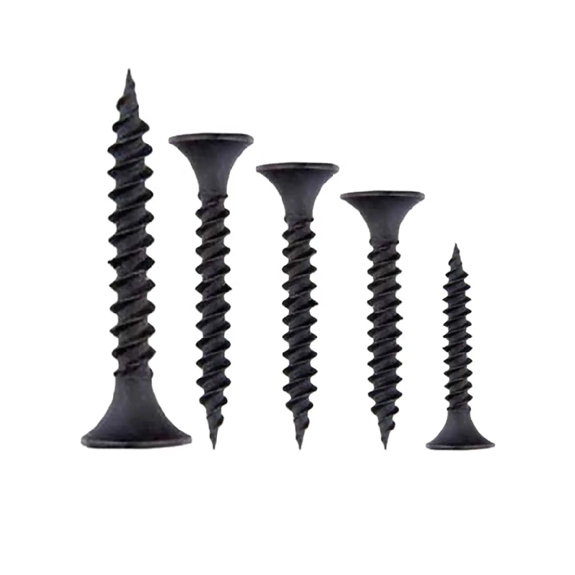 1/2 "до 4" 1000 шт./кор. черный крупная резьба шуруп для гипсокартона