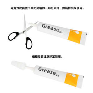 Graisse Tuozhu 10g pour la lubrification des pièces et des roulements d'imprimantes 3D - Product Image 3