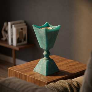 Évaporateur en forme de pyramide en résine de haute qualité Mubkhar Medkhan Dukhoon porte-encens pour les cadeaux de bureau à domicile - Product Image 5