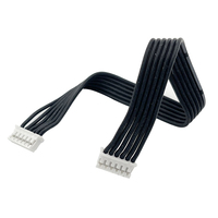 Câble double tête femelle-femelle PH2.0 6P 6 broches, pas de câble électronique, borne JST 2.0MM, longueur 20CM