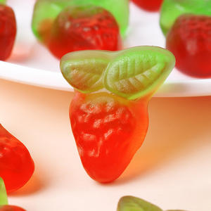 ผู้ผลิตขายส่งเยลลี่ผลไม้รวมรสหวานอมเปรี้ยวหลากหลายชนิด ลูกอมเยลลี่รสสตรอว์เบอร์รี่ ได้รับการรับรองฮาลาล - Product Image 3