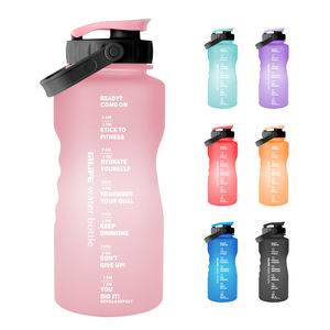 1 Liter 2l/2000ml Handle Plastic Drinking Water <strong>Bottle</strong> Motivational Fitness Gradient 2letter <strong>2ltr</strong> 2litre 2.2l 2l Water <strong>Bottle</strong> - Product Image 4