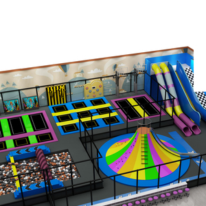 Trampoline Prix d'usine Aire de jeux intérieure Parc d'attractions pour enfants Ninja Park <span class=keywords><strong>et</strong></span> Trampoline Park <span class=keywords><strong>à</strong></span> <span class=keywords><strong>vendre</strong></span> - Product Image 1