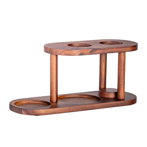 Juego de cafetera Kafei Shi con servidor de vidrio, soporte de madera, molinillo manual y hervidor para preparar café en casa. - Product Image 5