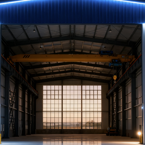 Structure en acier léger Bâtiment d'entrepôt de haute qualité avec services de soudage et de découpe - Product Image 3