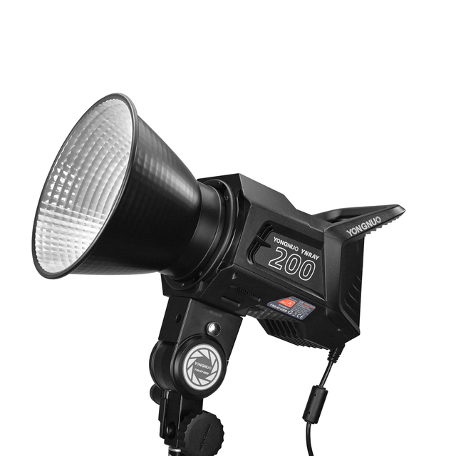 YONGNUO RAY200 YNRAY200 200W 2700-6500K COB Bowens Mount LED Video Light for Facebook, Tiktok,Yotuebe,Personal Interview