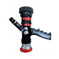 Buse de pistolet réglable 125 Gpm pour machine de lutte contre l'incendie Buse de jet d'eau/mousse réglable multifonctionnelle