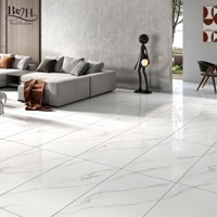 Carreaux de sol en pierre frittée 750x1500mm, design moderne écologique, finition soyeuse premium, multi-styles, pour villas, hôtels et maisons.