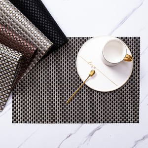 Échantillon gratuit STARUNK napperon en pvc <span class=keywords><strong>pas</strong></span> <span class=keywords><strong>cher</strong></span> <span class=keywords><strong>tapis</strong></span> de table imperméables napperon en vinyle d'hôtel antidérapant pour table à manger - Product Image 4