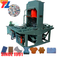 Machine à fabriquer des briques en plastique recyclé, machine à fabriquer des blocs, machine mobile de mélange de sable plastique pour la fabrication de briques