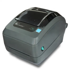 Transfer termal Zebra GK420T GK420D Desktop 203dpi 4*6 inci Printer Label kode batang