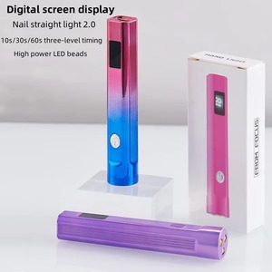 Lampe de séchage des ongles portable pratique UV/LED pour le durcissement de tous les vernis gel, outil de nail art rechargeable par USB - Product Image 3