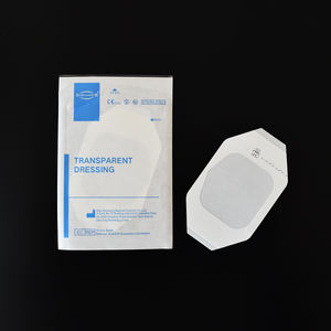 Şeffaf 6cm * 7cm IV kanül fiksasyonu pansuman çerçeveli kağıt şekil <span class=keywords><strong>I.V</strong></span> kanül filmi yara bakımı için pansuman - Product Image 5