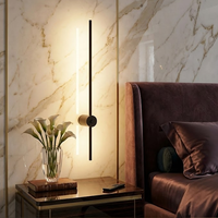 Applique Murale Rechargeable 5200mAh, Décoration Longue Bande, Luminaire Intérieur Moderne et Créatif pour Salon