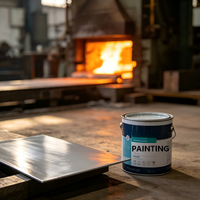 300 #   Peinture silicone résistante à la chaleur et antirouille, prix usine, revêtement en résines silicone résistantes à la chaleur
