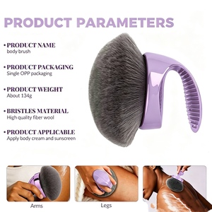 <span class=keywords><strong>Brocha</strong></span> <span class=keywords><strong>de</strong></span> Maquillaje Corporal Extra Grande, <span class=keywords><strong>Brocha</strong></span> para Polvo <span class=keywords><strong>de</strong></span> Uñas, Aplicador <span class=keywords><strong>de</strong></span> Autobronceador para Espalda, <span class=keywords><strong>Brocha</strong></span> Kabuki <span class=keywords><strong>de</strong></span> Cabeza Ancha para Bronceador Facial y <span class=keywords><strong>de</strong></span> Piernas, para Mezclar y Difuminar - Product Image 6