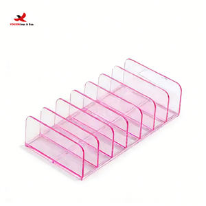 HQ Mixed Proc Discount Transparent <b>Acrylic</b> Multifunctional <b>Storage</b> Rack Nail Art Tools Organizer Handmade Press on Nails Display - Product Image 1