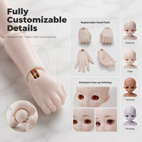 Usine OEM ODM : Figurine d'action en PVC personnalisée, poupée BJD, design 3D, multi-articulations mobiles, style anime, jouet de collection pour la vente au détail en boîte mystère