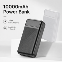 Fournisseur de batteries externes 10000 mAh, chargeur portable 10000 mAh, logo personnalisé, fabrication OEM, vente en gros, certifié CE, RoHS, FCC, KC, SAA