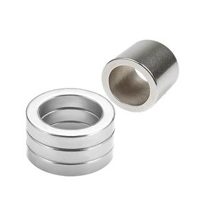 사용자 정의 네오디뮴 반지 자석 재료 링 자석 큰 크기 강한 네오디뮴 자석 - Product Image 3