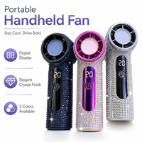 Ventilateur personnel portable USB rechargeable haute vitesse avec moteur turbo et batterie longue durée