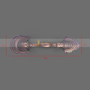ประติมากรรมสแตนเลสสตีลสไตล์อาร์ตเดคโค M101ทันสมัย, ของตกแต่งบ้านติดพื้นแบบมัลติฟังก์ชั่นกันน้ำทนทาน - Product Image 6