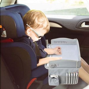 Plateau de voyage pliable pour enfants, organisateur de siège arrière de voiture, en stock usine BSCI pour une expédition rapide - Product Image 6