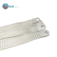 Câble tressé en cuivre étamé isolé PVC en gros, 220V, souple, pour connexion à la terre