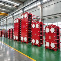 Intercambiador de Calor de Placas con Juntas de Titanio de Alto Valor para Sistemas Químicos de Ingeniería, 100m³/h, 600m³/h, 2000m³/h