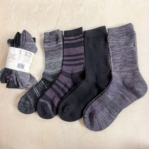 Liquidation de stock : Chaussettes thermiques en <span class=keywords><strong>laine</strong></span> mérinos ultrafine pour hommes – <span class=keywords><strong>Lot</strong></span> de chaussettes d'hiver pour la randonnée – Vêtements en solde - Product Image 3