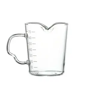 70-150ml Glas milch becher Glas kaffeetassen Messbecher für Teesaft