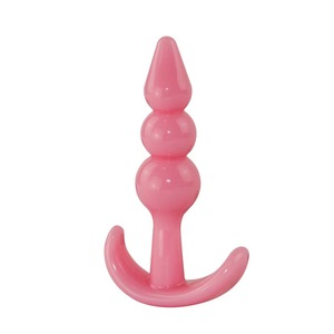 Mini <span class=keywords><strong>Plug</strong></span> Anale <span class=keywords><strong>in</strong></span> Gelatina Morbida Trasparente Economico, Lunghezza 9 cm - Product Image 6