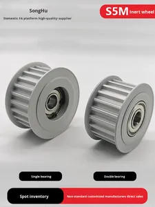 Puleggia Tendicinghia a Doppio Cuscinetto SH-AHTFW16-S5M150-6, 16 Denti, 40 Denti, Centro S5M - Product Image 4